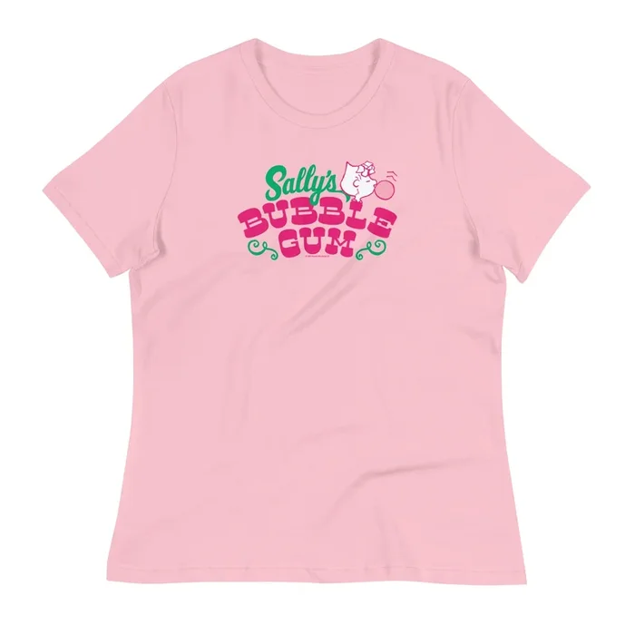 Sally’s Bubble Gum Women’s Relaxed T-Shirt