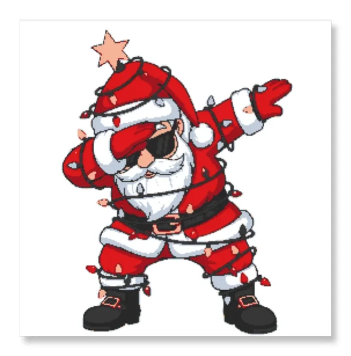 Santa Dabbing