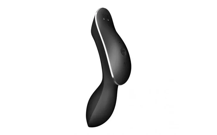 Satisfyer Curvy Trinity 2 Insertable Air Pulse Vibrator Black