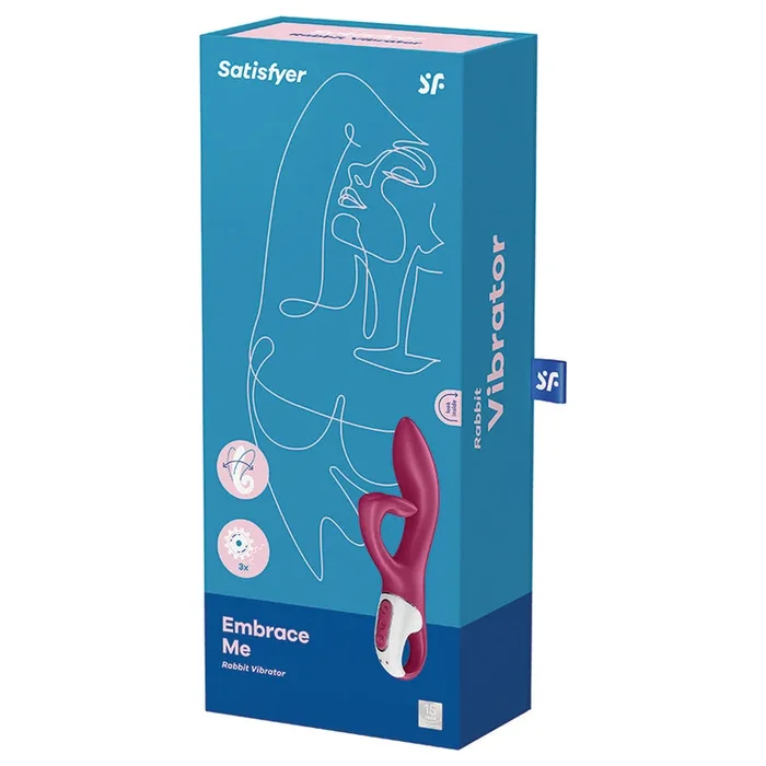Satisfyer Embrace Me Rabbit Vibrator – Berry