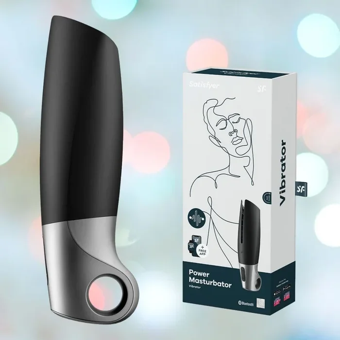 Satisfyer Power Masturbator: App-Controlled Vibrator for Men