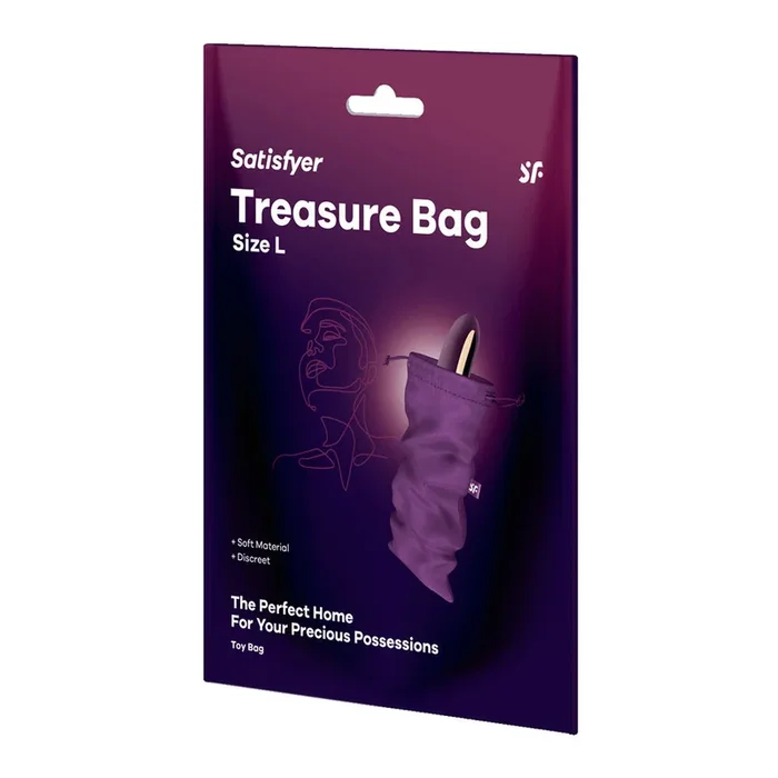 Satisfyer Treasure Bag Large – Violet