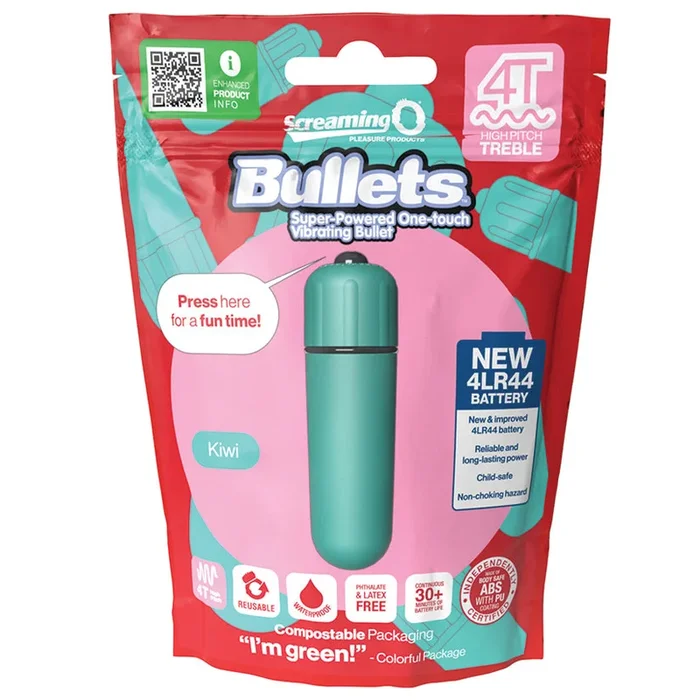 Screaming O 4T Tickle & Tease Bullet – Kiwi