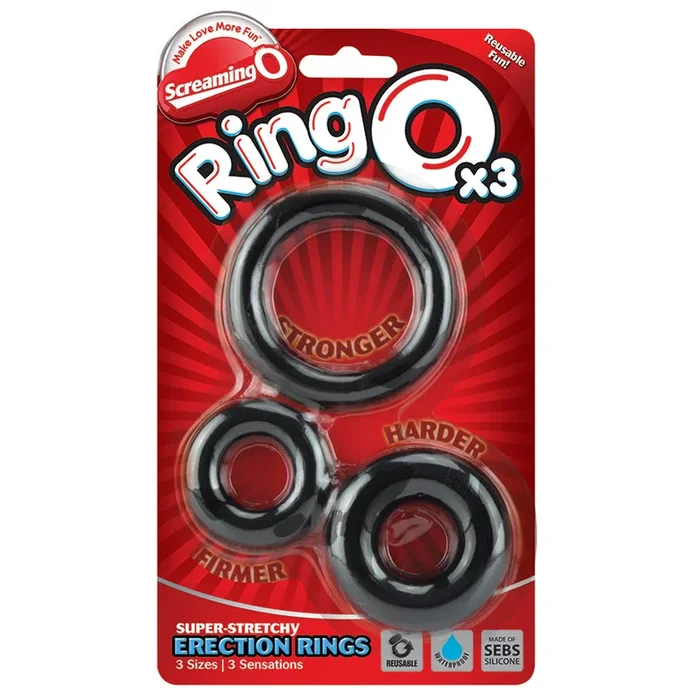 Screaming O Ring O x3 – Black