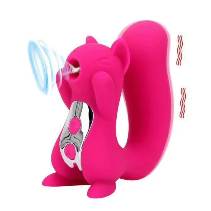 Screaming Squirrel – Air Pulse & G-Spot Vibrator