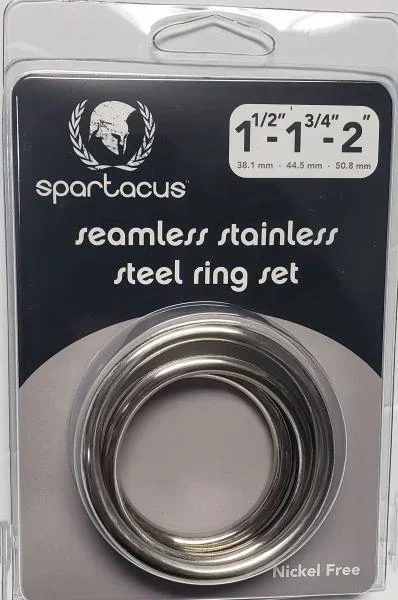 Seamless Stainless Steel C Ring Set – 1.5 1.75″ 2″ “