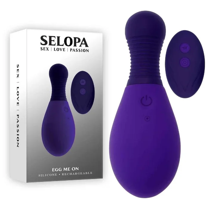 Selopa EGG ME ON Vibrator – Purple