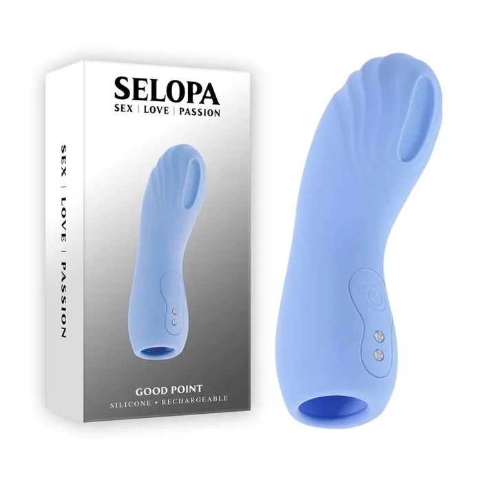 Selopa GOOD POINT – USB Rechargeable Hollow Vibrating Finger Stimulator