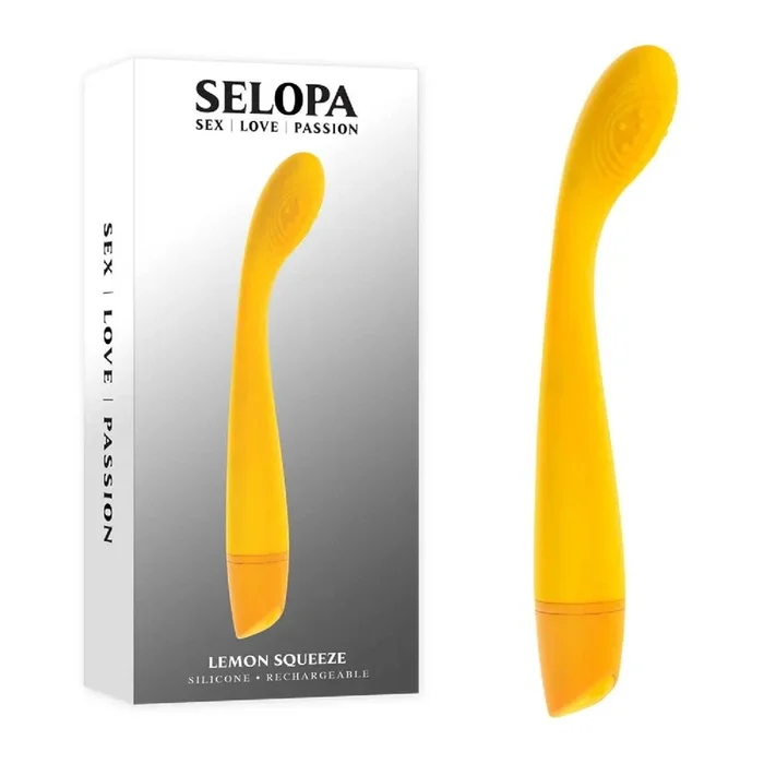 Selopa LEMON SQUEEZE Vibrator – Yellow