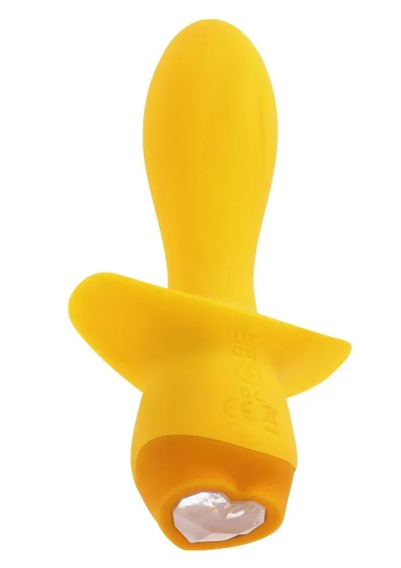 Selopa Mellow Yellow Rechargeable Silicone Vibrating Plug