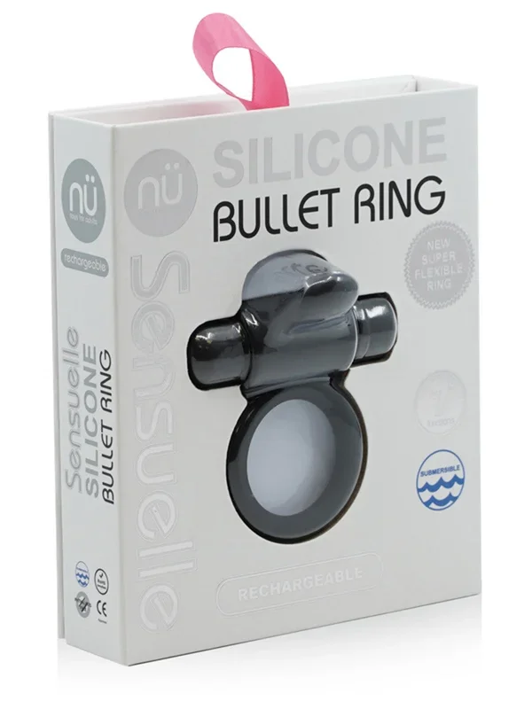 SENSUELLE SILICONE BULLET RING