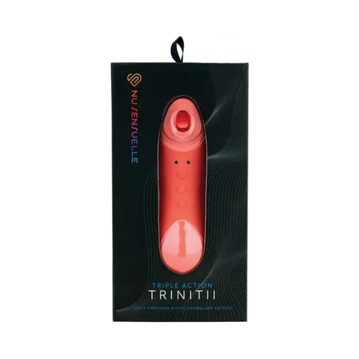 Sensuelle Trinitii Suction Tongue Coral