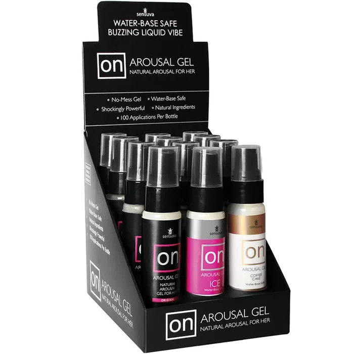 Sensuva ON Arousal Gel – Assorted Display of 12