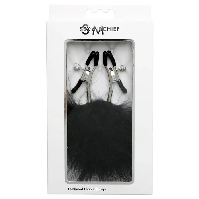 Sex & Mischief Feathered Nipple Clamps