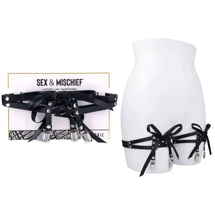 Sex & Mischief Laced Up Garters – Garters
