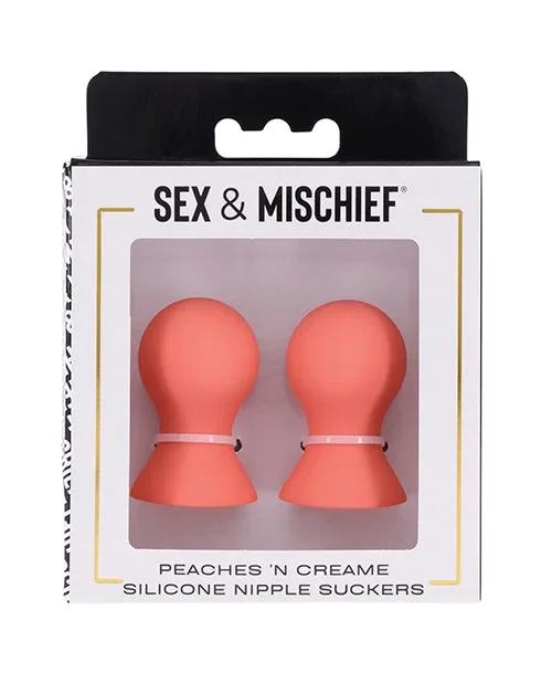 Sex & Mischief Peaches ‘n CreaMe Silicone Nipple Suckers