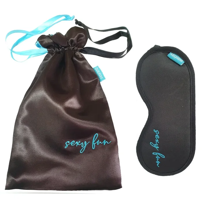 Sexy Fun Satin Mask Blindfold With Storage Pouch