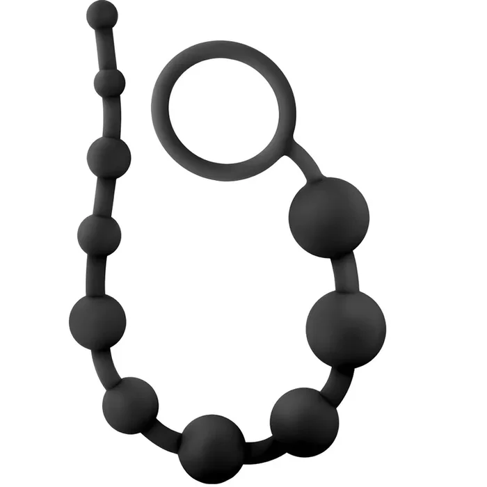 Sexyland Cheeky Silicone Anal Beads With Pull Ring