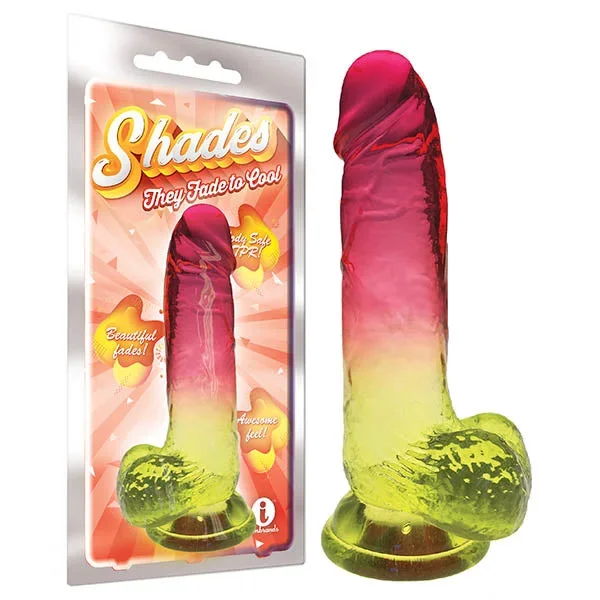Shades 8” Jelly TPR Dong – 20.3 cm Dong