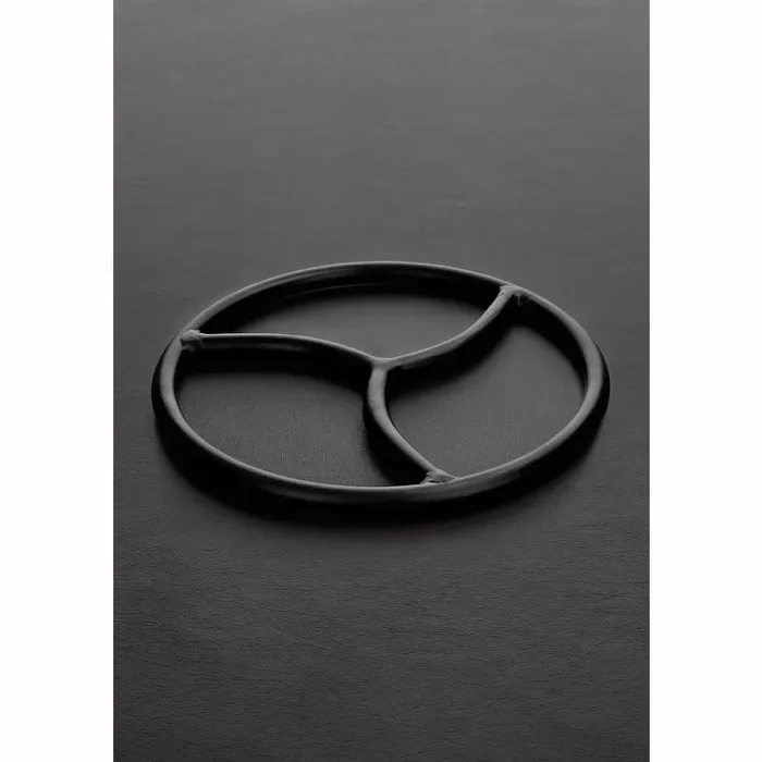 Shots – Steel Black Triskelion Shibari Suspension Ring