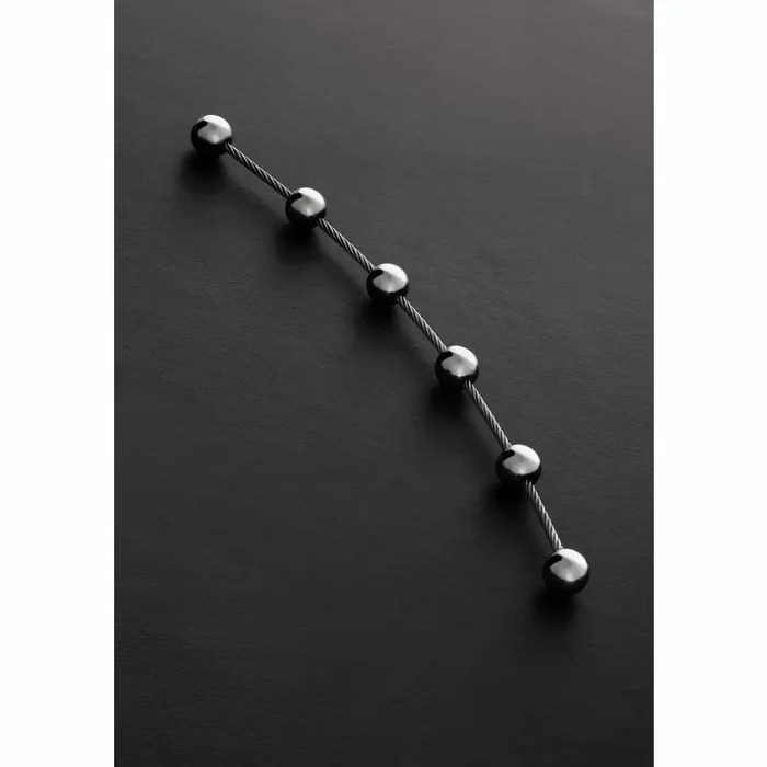 Shots – Steel Thai Anal Beads Stick (50x20x28mm)