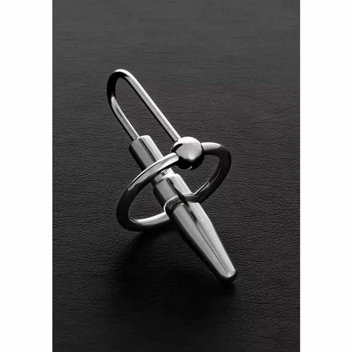 Shots – Steel Wedge Plug Ring- SOLID (28mm)