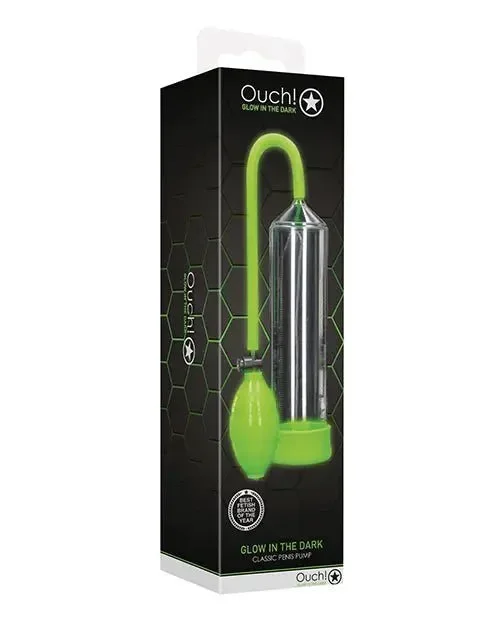 Shots Ouch Classic Penis Pump – Glow in the Dark