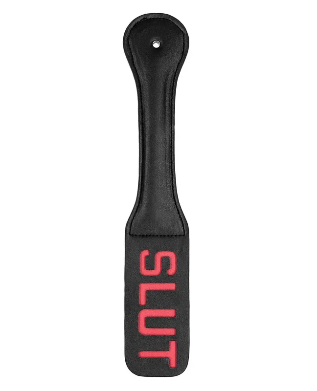 Shots Ouch Slut Paddle – Black