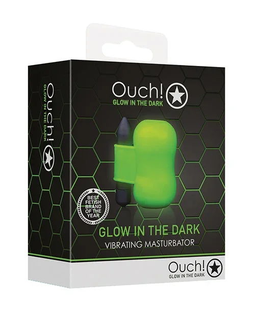 Shots Ouch Vibrating Masturbator – Glow in the Dark