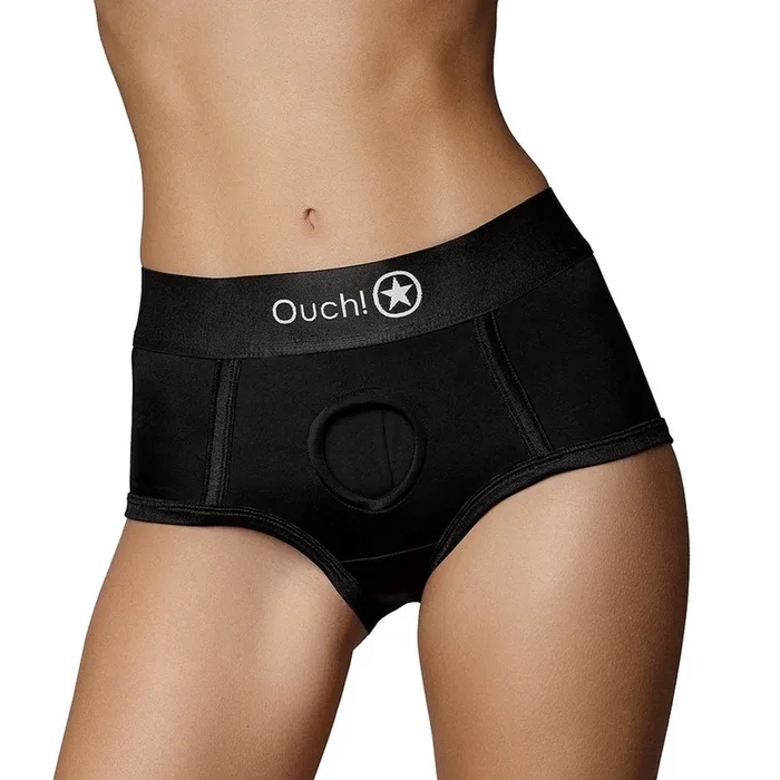 Shots Ouch Vibrating Strap On Brief