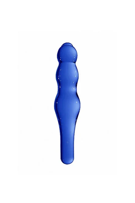 Shots Toys – Chrystalino – Lollypop Glass Wand – Blue