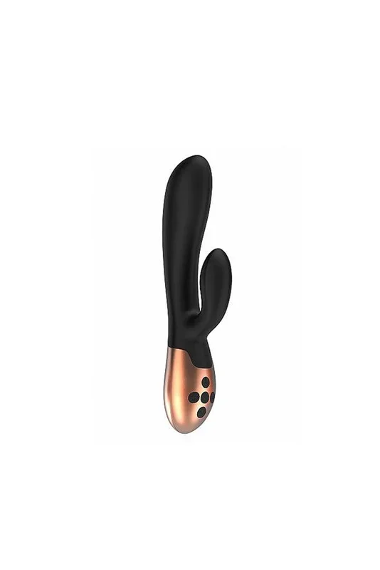 Shots Toys – Elegance – Exquisite Heating Dual Vibrator – Black