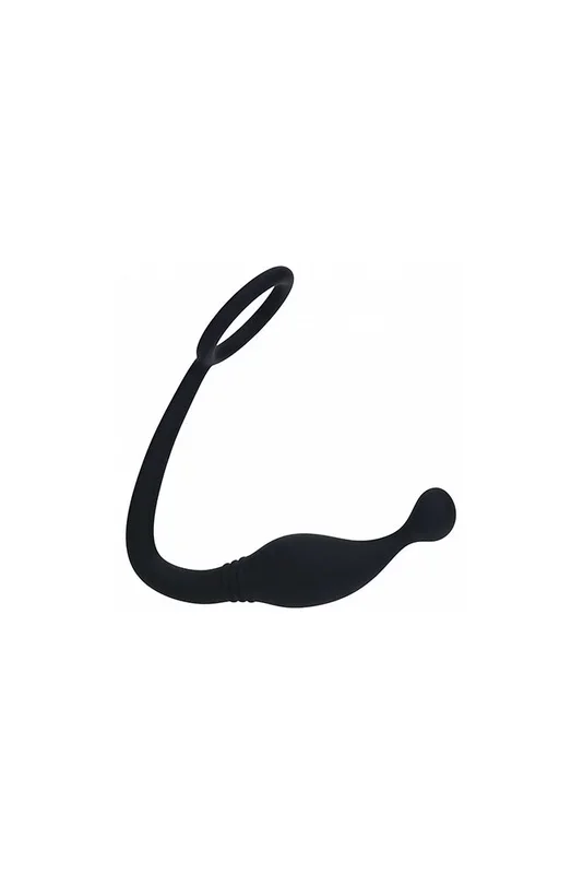 Shots Toys – Levelz – Silicone Cock Ring with Prostate Stimulator