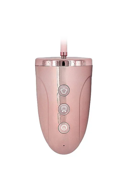 Shots Toys – Pumped – Universal Rechargeable Pump Head – Rose Gold