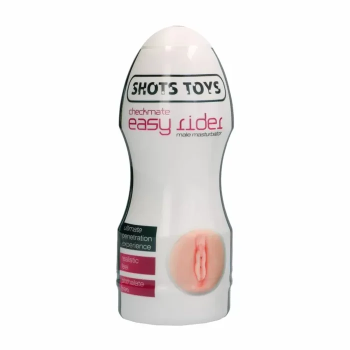 Shots Toys Easy Rider – Checkmate – Male Masturbator – Vaginal