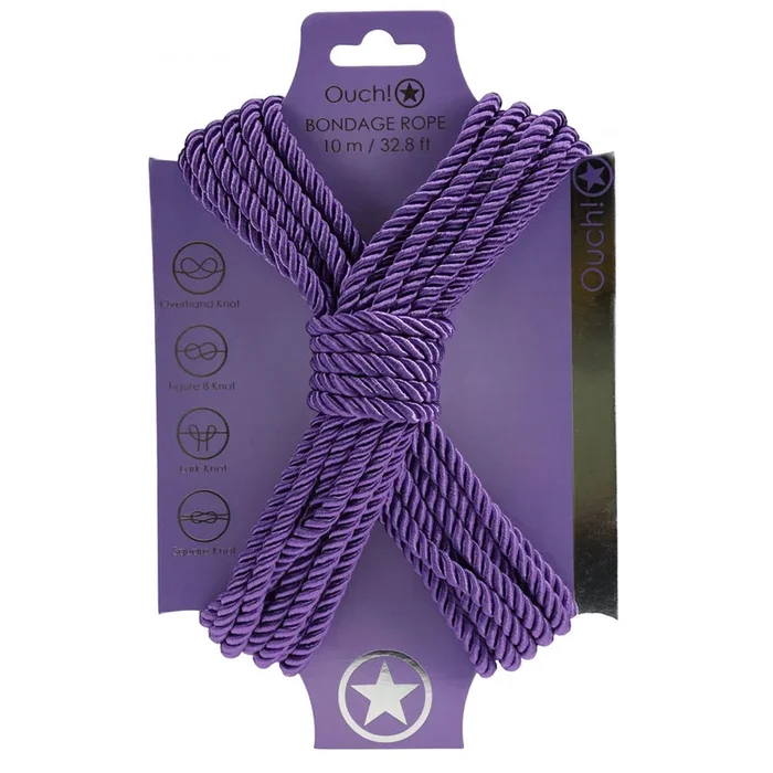 Shots Toys | OUCH! Bondage Rope 10M – Purple