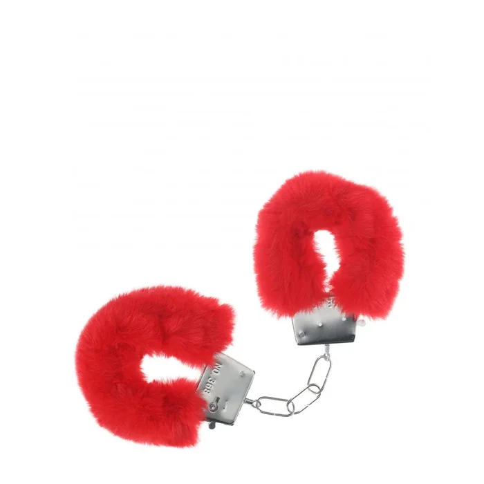 Shots Toys | OUCH! Classic Fluffy Cuffs – Red