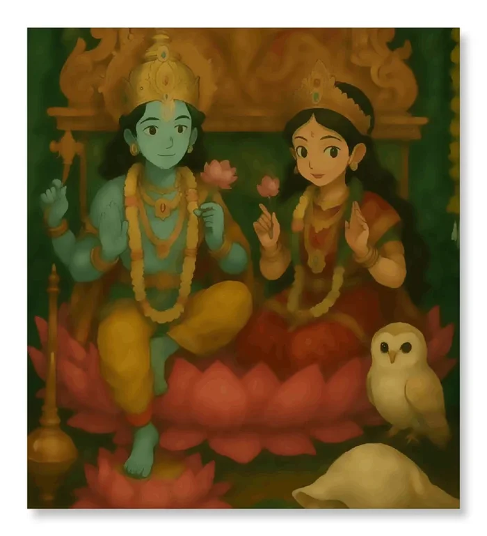 Shri Lakshmi Narayan – Ghibli Addition Vishnu