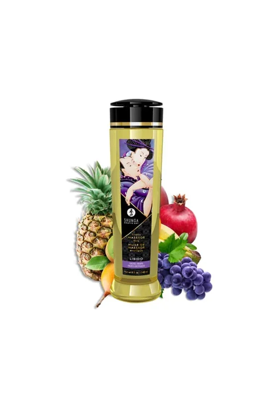 Shunga – Erotic Massage Oil – 8oz – Exotics Fruit