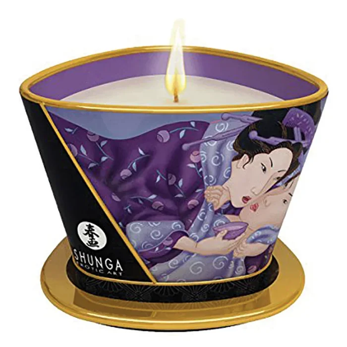 Shunga Massage Candle – Exotic Fruits Libido 5.7oz