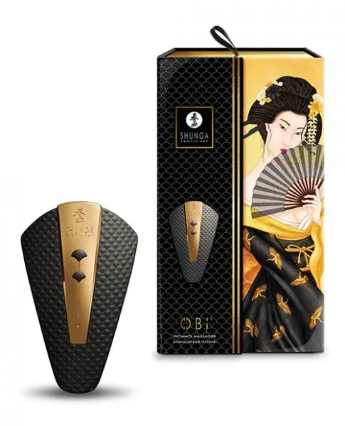 Shunga Obi Intimate Massager – Black