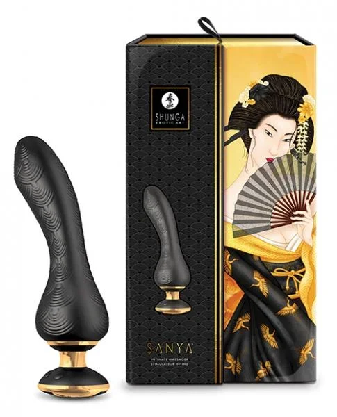 Shunga Sanya Intimate Massager – Black