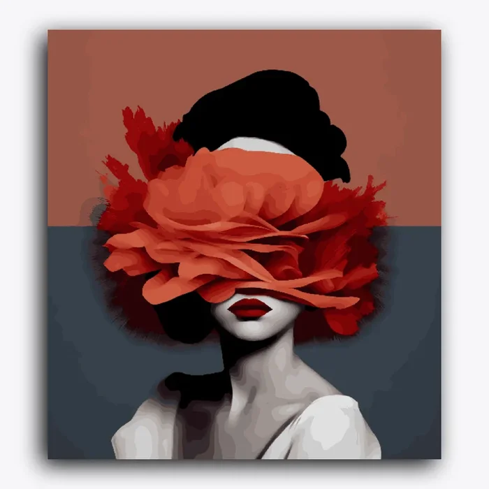 Shy – Flower on Face