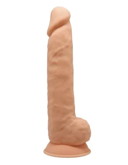 Silexd 10 “pouces Modèle 1 – Chair, Dildo à mémoire en silicone thermo-réactif de qualité supérieure