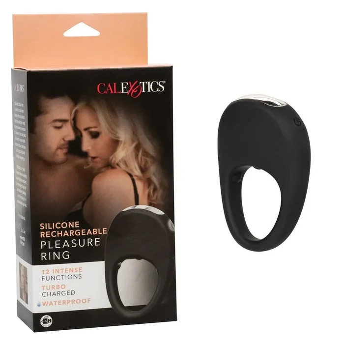 Silicone Rechargeable Vibrating Cock Ring by Cal Exotics