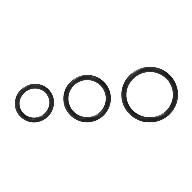 SILICONE SUPPORT RINGS Set of 3 Penis Rings – CALEXOTICS