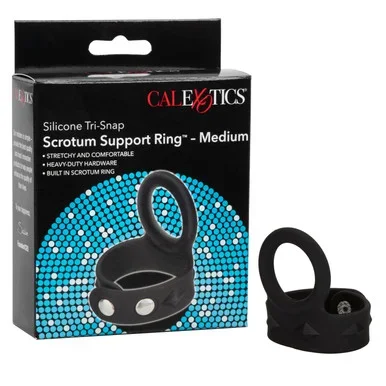 Silicone Tri-Snap Scrotum Support Ring™ – Medium
