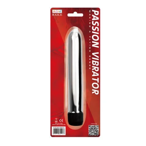 Silver Classic Vibrator 17 cm