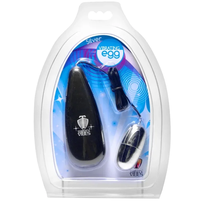 Silver Vibrating Egg