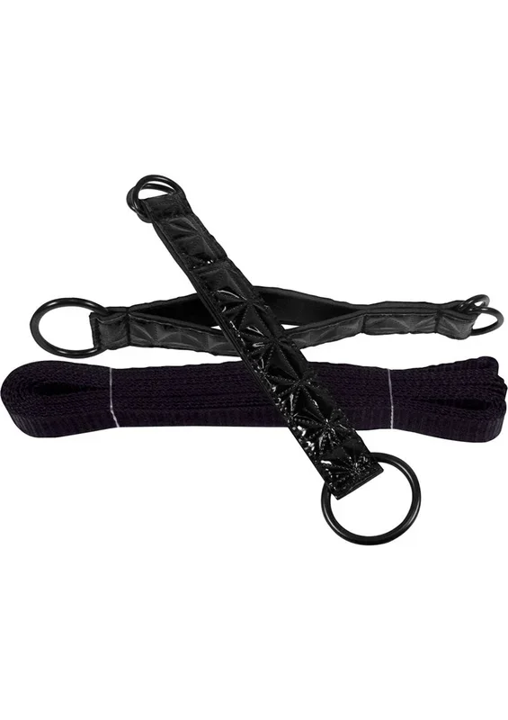 Sinful Vinyl Bed Restraint Straps Kit